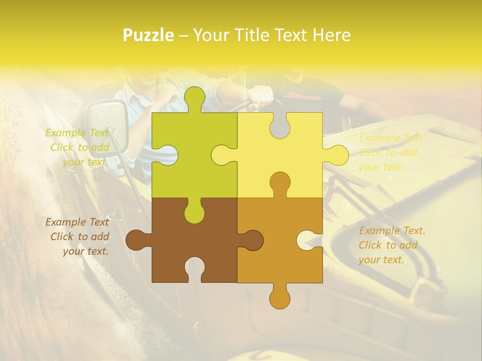 Convertible Old Man PowerPoint Template