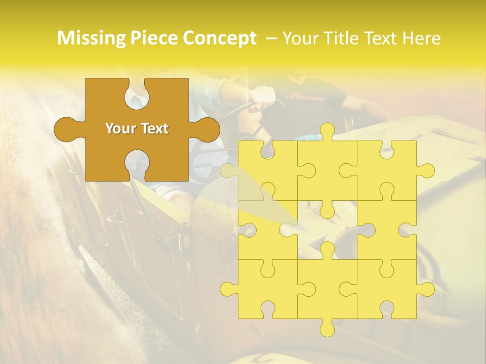 Convertible Old Man PowerPoint Template