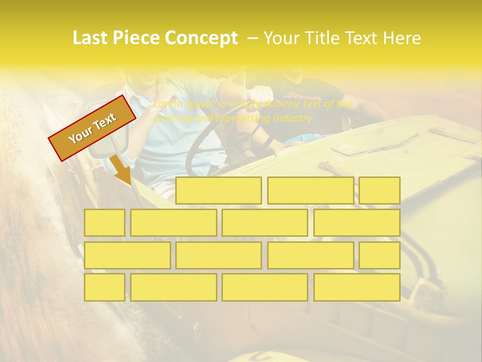 Convertible Old Man PowerPoint Template