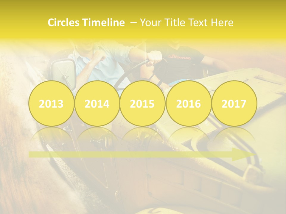 Convertible Old Man PowerPoint Template