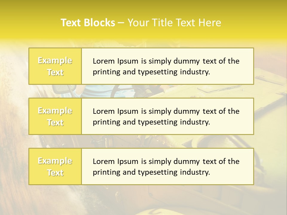 Convertible Old Man PowerPoint Template