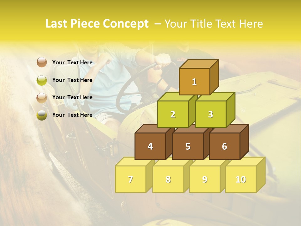 Convertible Old Man PowerPoint Template