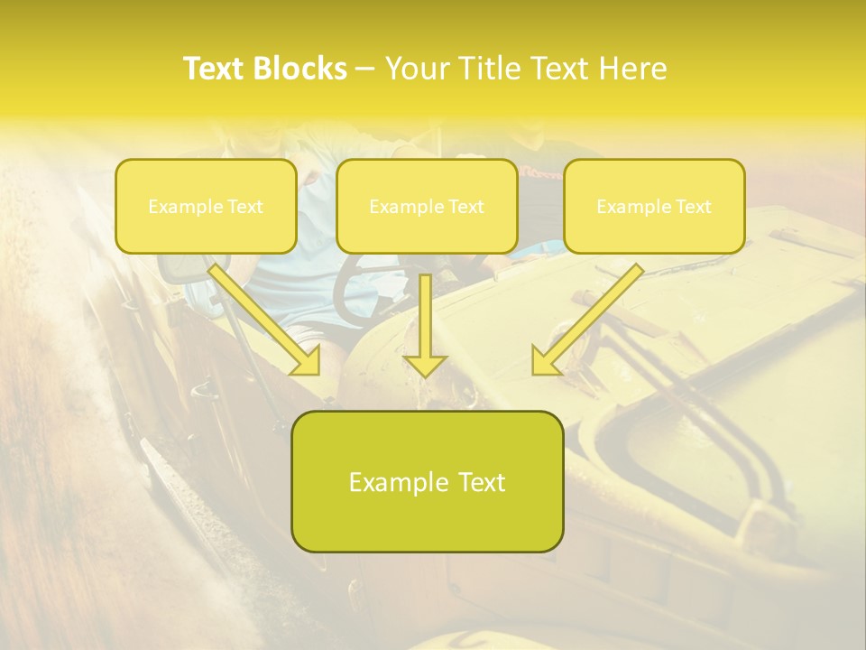 Convertible Old Man PowerPoint Template