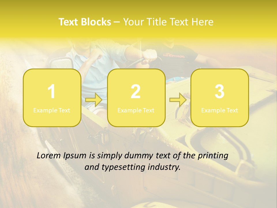 Convertible Old Man PowerPoint Template