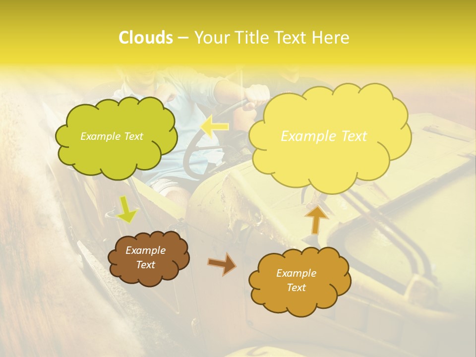 Convertible Old Man PowerPoint Template