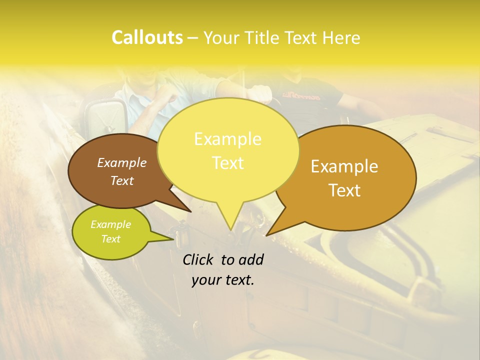 Convertible Old Man PowerPoint Template