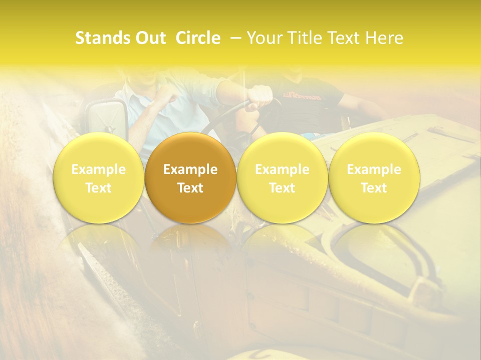 Convertible Old Man PowerPoint Template