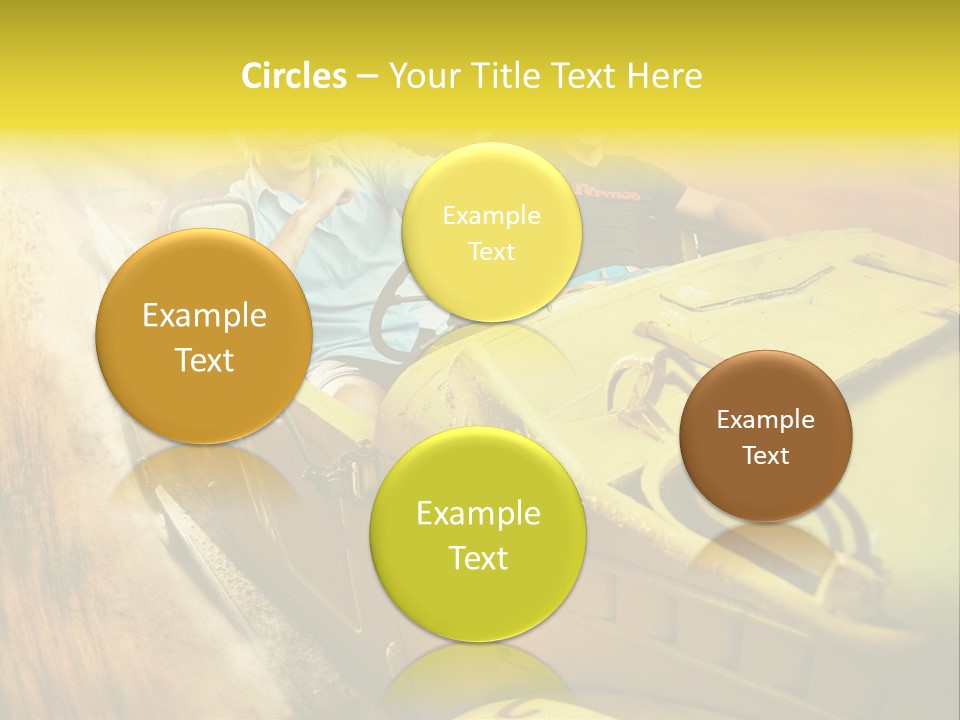 Convertible Old Man PowerPoint Template