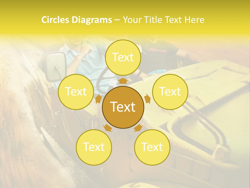 Convertible Old Man PowerPoint Template