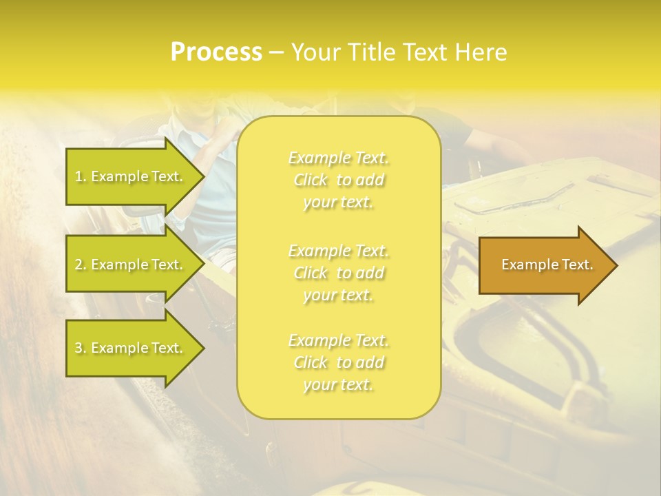 Convertible Old Man PowerPoint Template