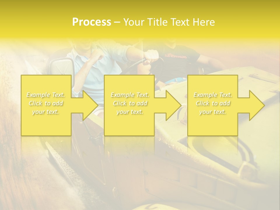 Convertible Old Man PowerPoint Template