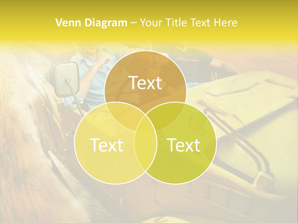 Convertible Old Man PowerPoint Template