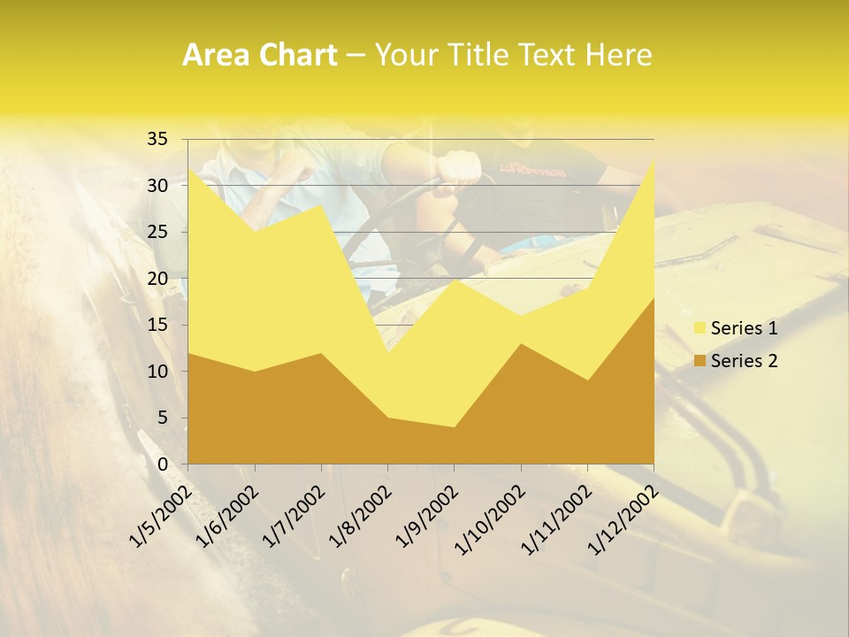 Convertible Old Man PowerPoint Template
