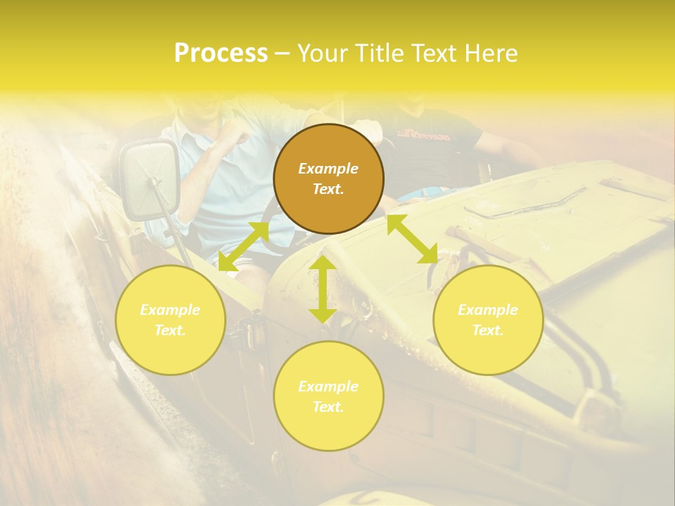 Convertible Old Man PowerPoint Template
