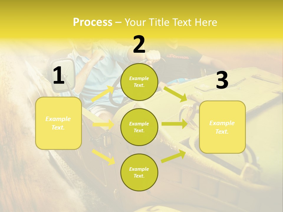 Convertible Old Man PowerPoint Template