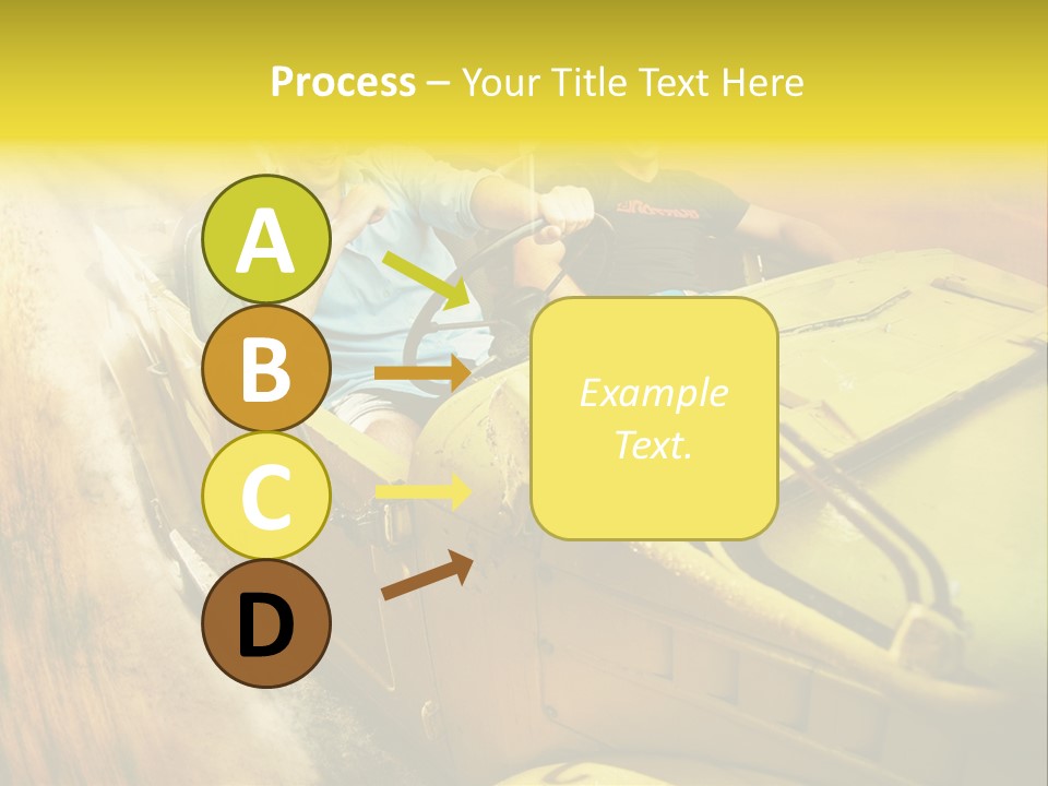 Convertible Old Man PowerPoint Template