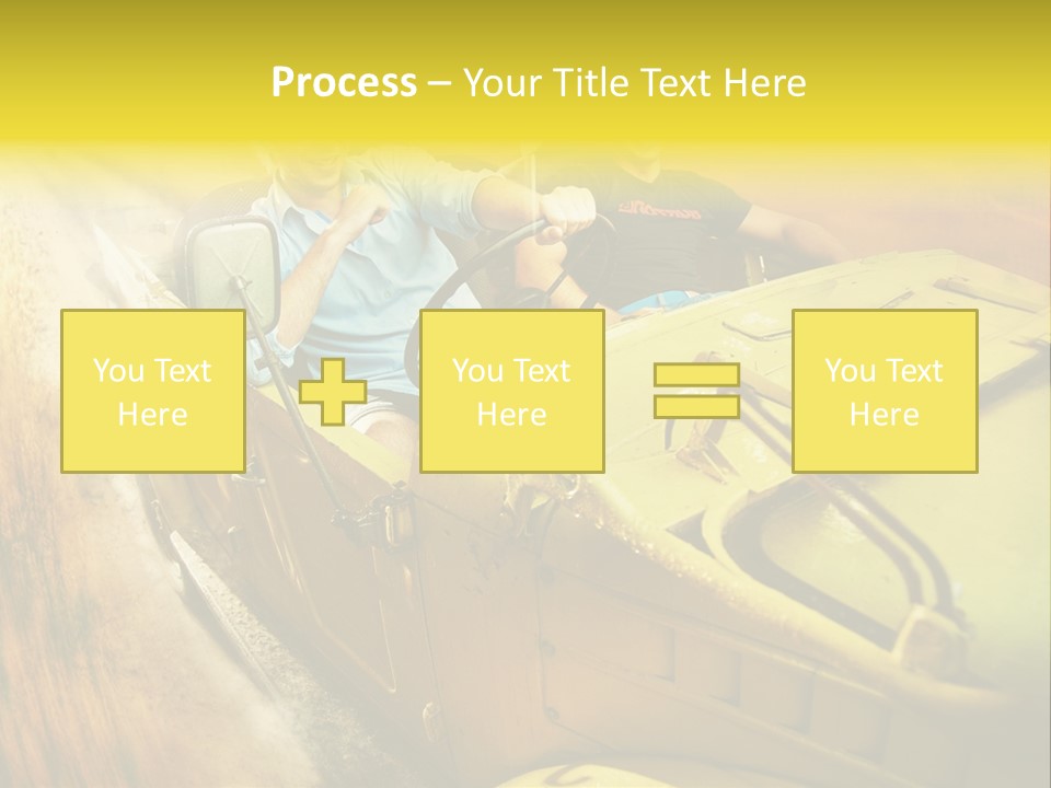 Convertible Old Man PowerPoint Template