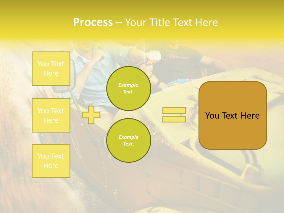Convertible Old Man PowerPoint Template