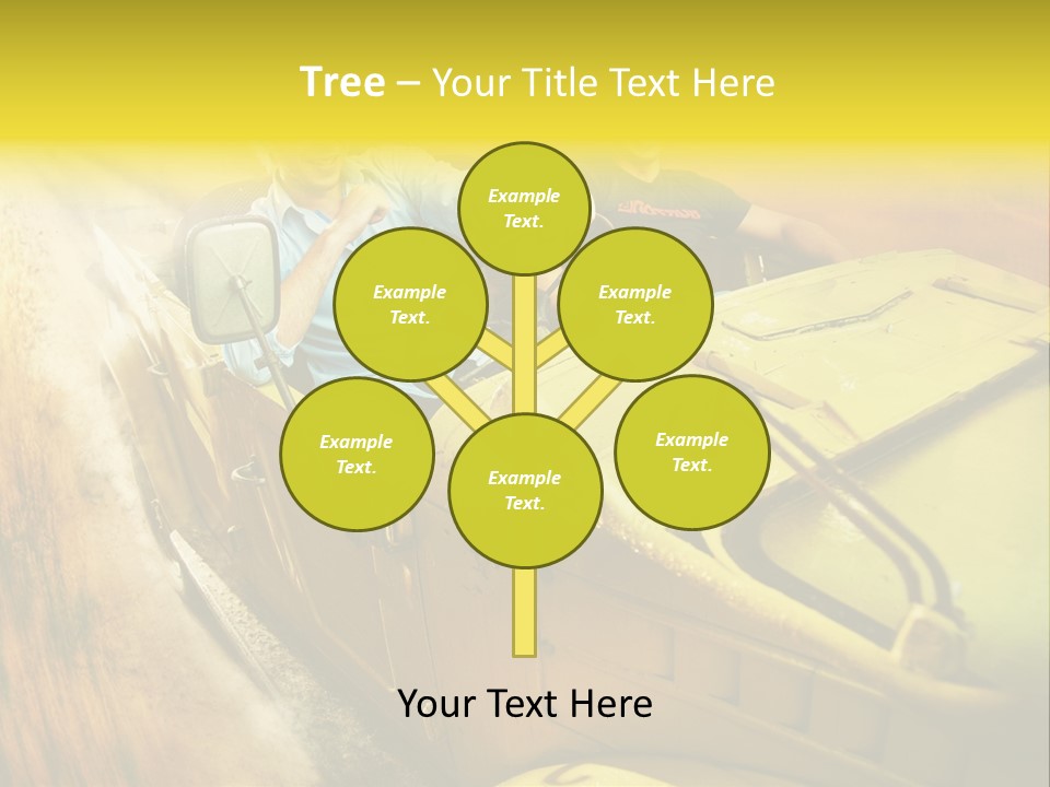 Convertible Old Man PowerPoint Template