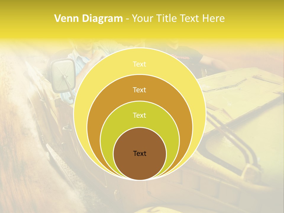 Convertible Old Man PowerPoint Template