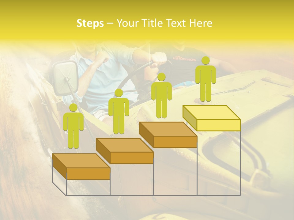 Convertible Old Man PowerPoint Template