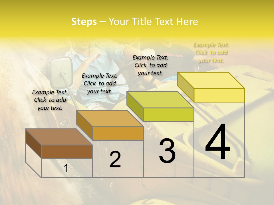 Convertible Old Man PowerPoint Template