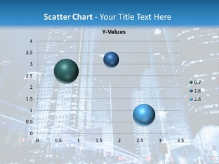 Motion Cityscape Road PowerPoint Template