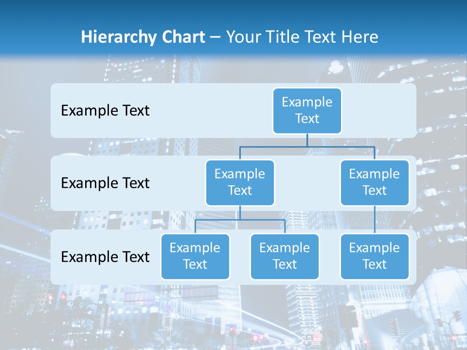 Motion Cityscape Road PowerPoint Template