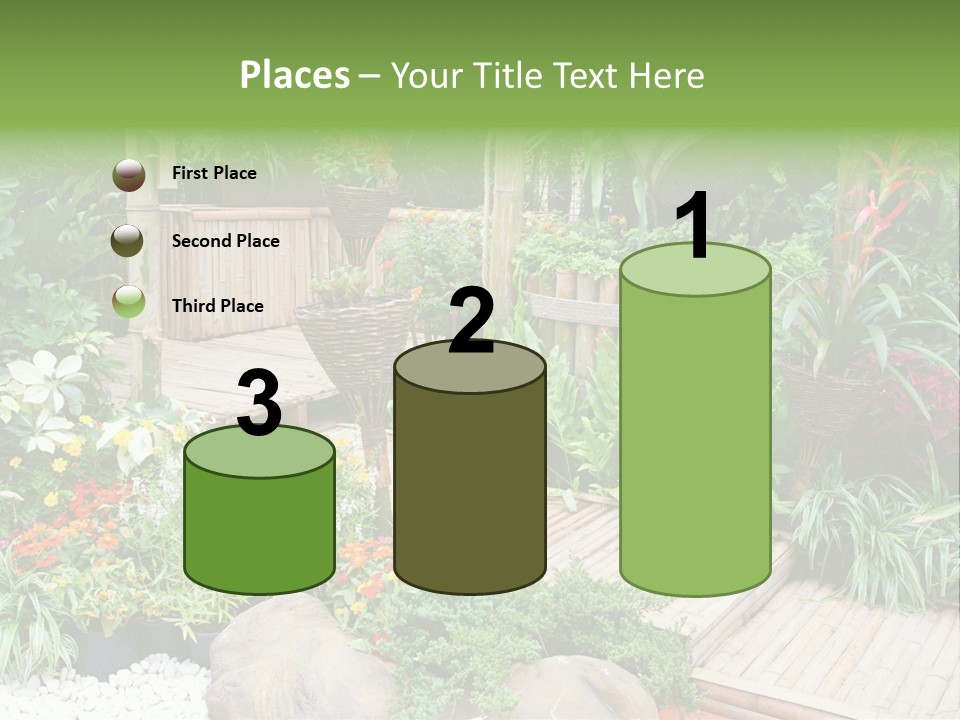 Exterior Tropical Nobody PowerPoint Template