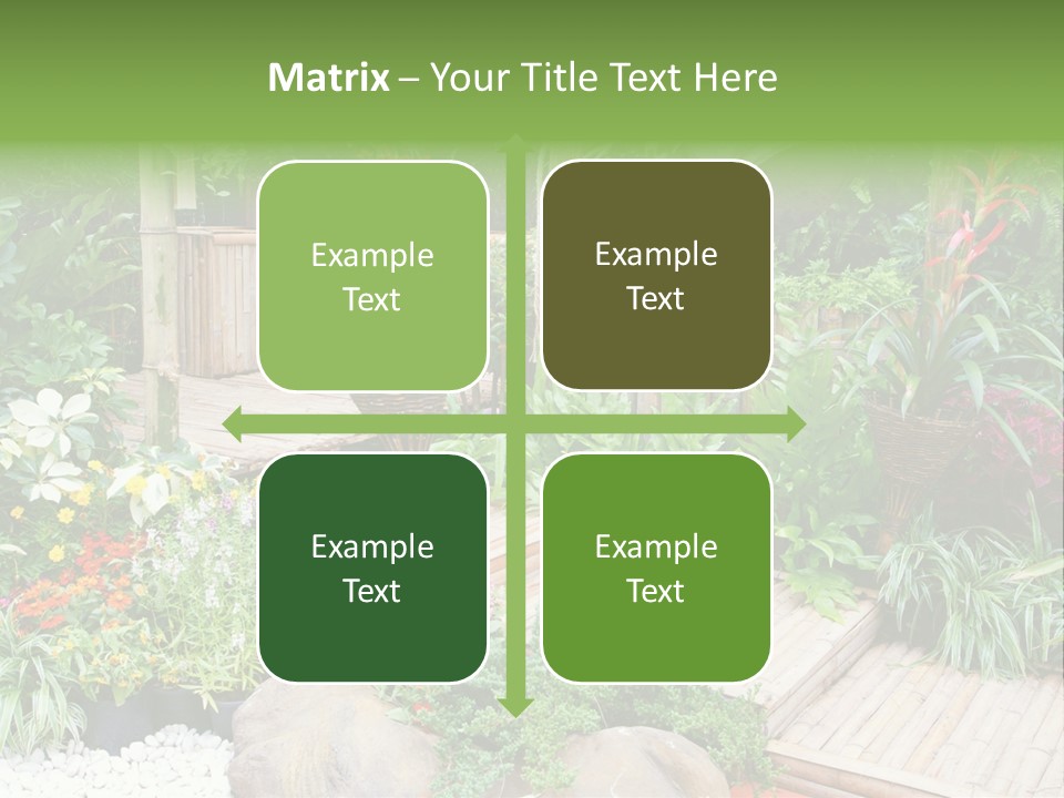 Exterior Tropical Nobody PowerPoint Template