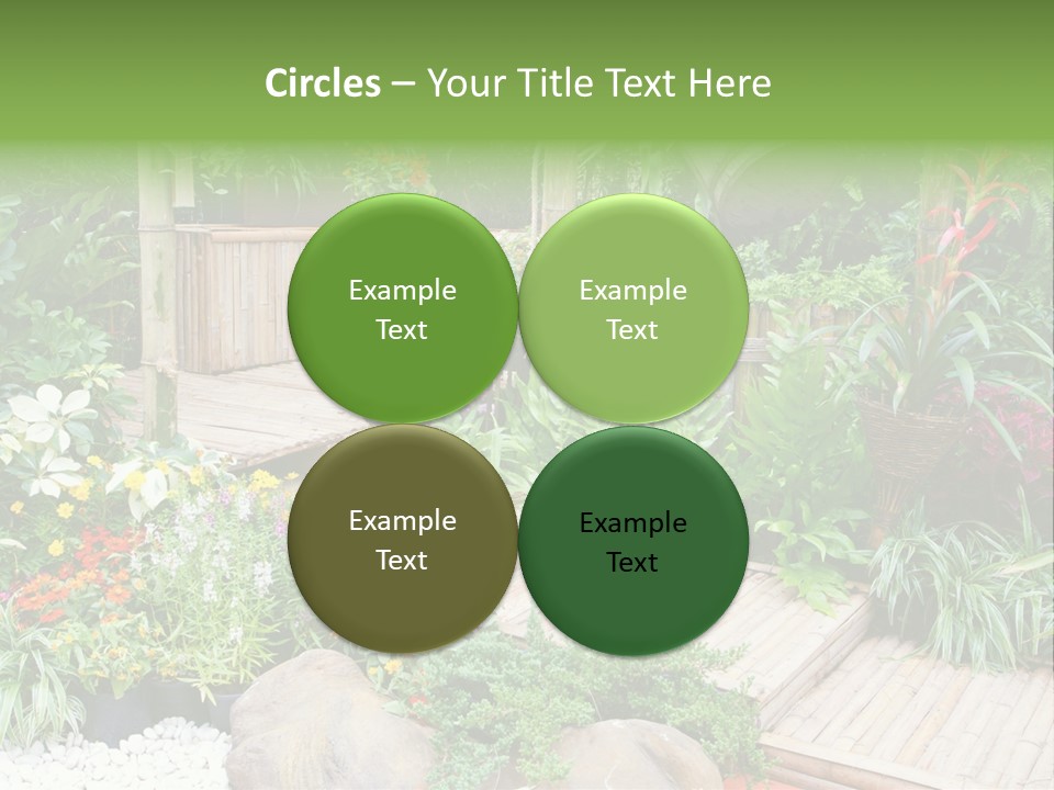 Exterior Tropical Nobody PowerPoint Template