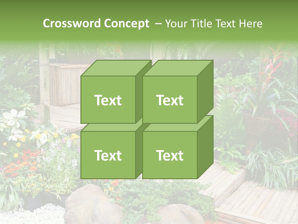 Exterior Tropical Nobody PowerPoint Template