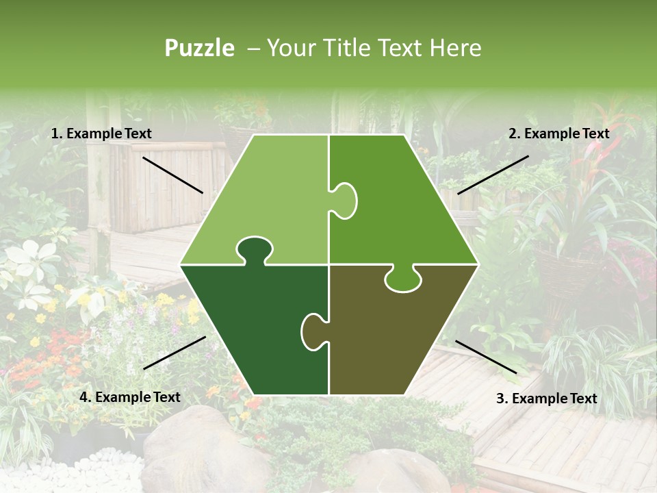 Exterior Tropical Nobody PowerPoint Template