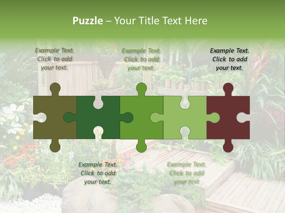 Exterior Tropical Nobody PowerPoint Template