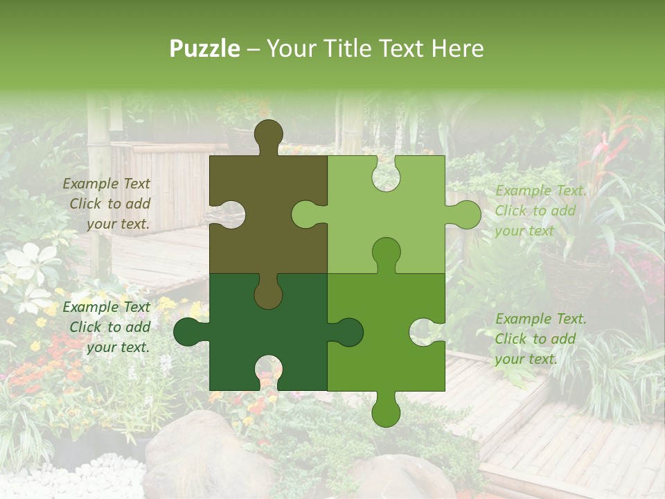 Exterior Tropical Nobody PowerPoint Template