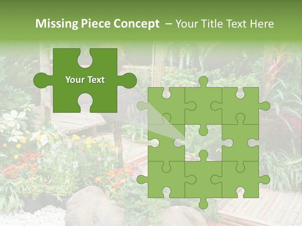 Exterior Tropical Nobody PowerPoint Template