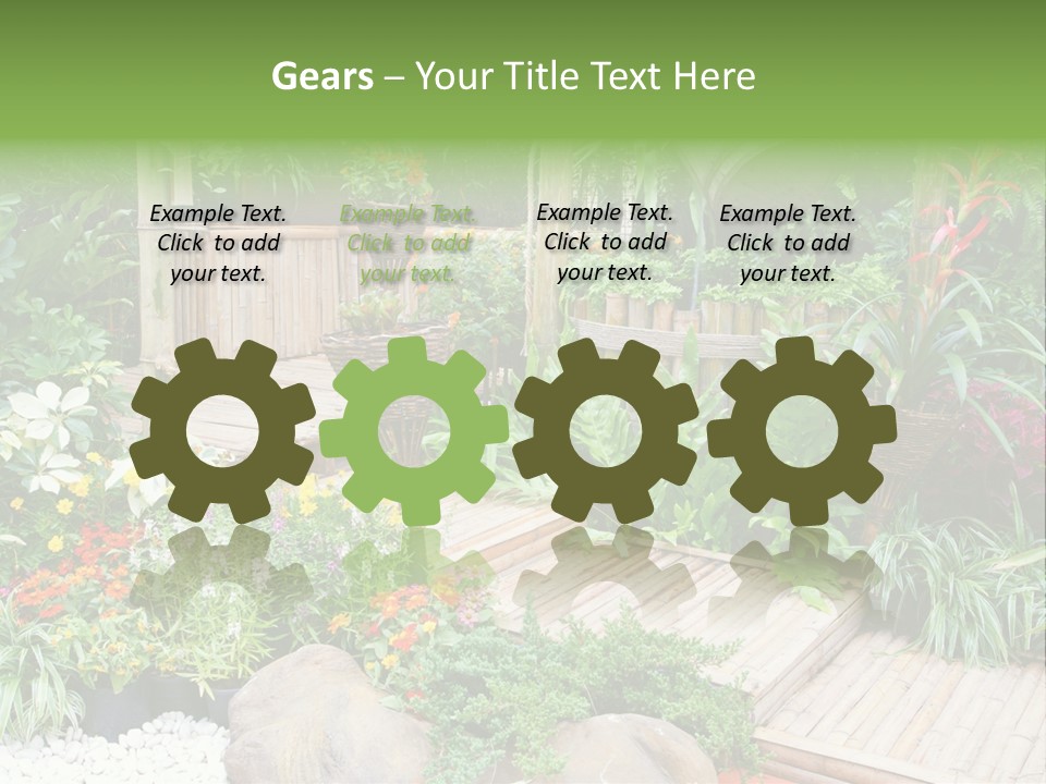 Exterior Tropical Nobody PowerPoint Template