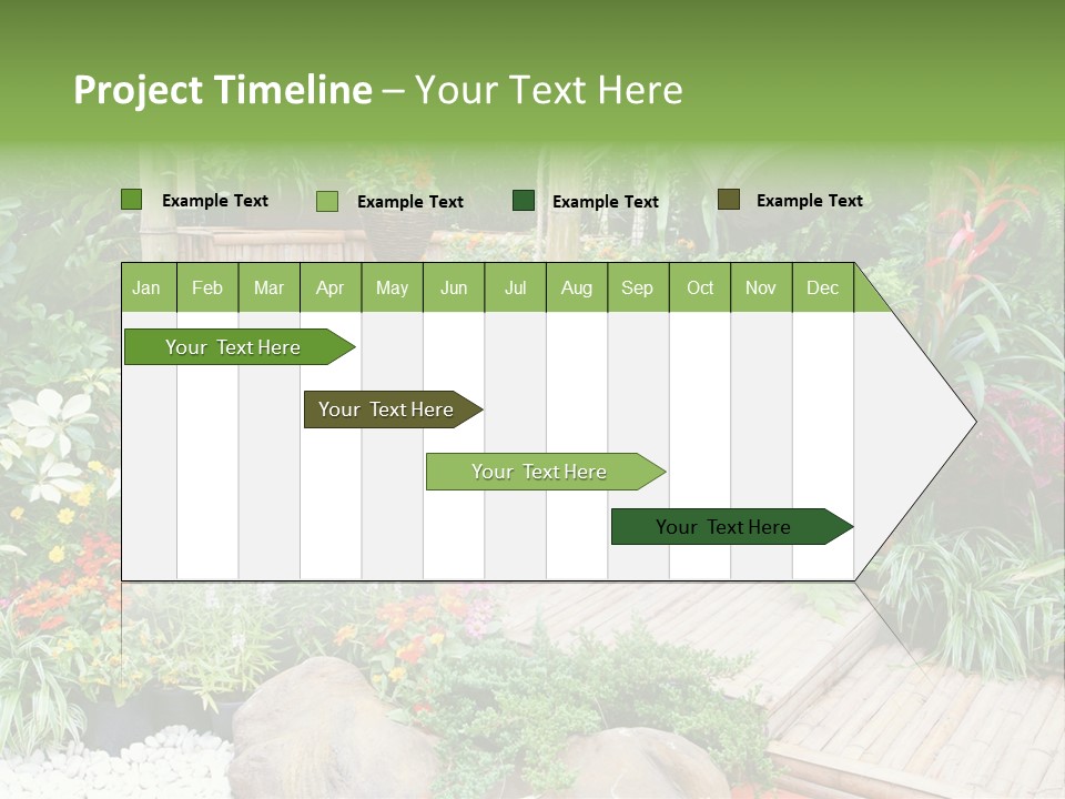 Exterior Tropical Nobody PowerPoint Template