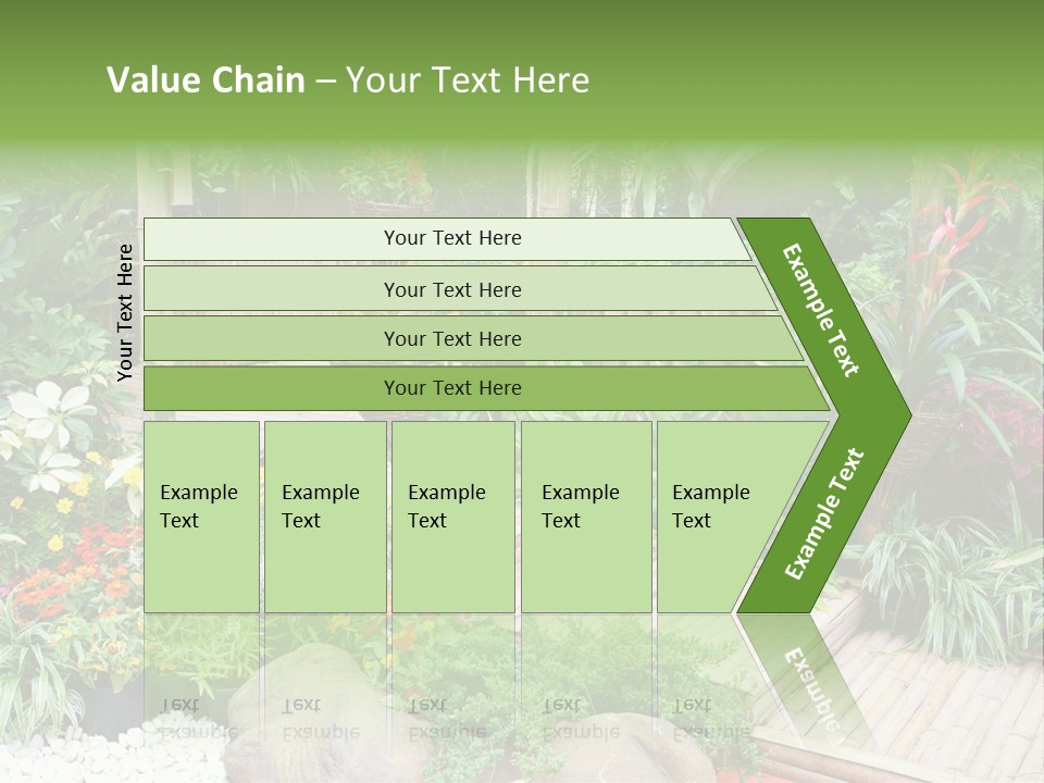 Exterior Tropical Nobody PowerPoint Template