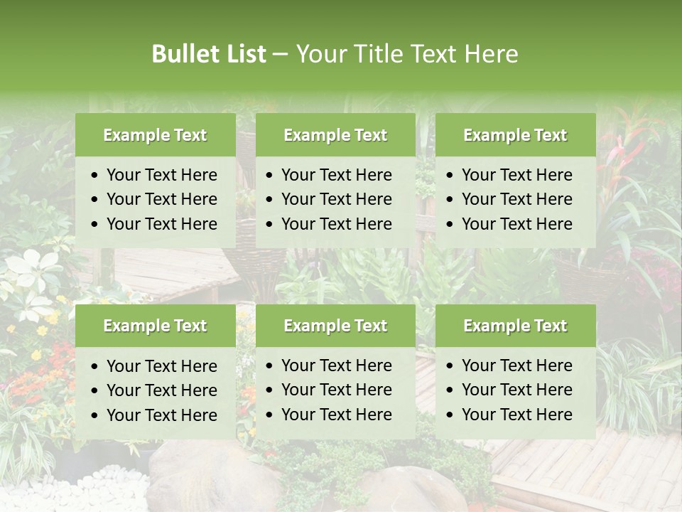 Exterior Tropical Nobody PowerPoint Template