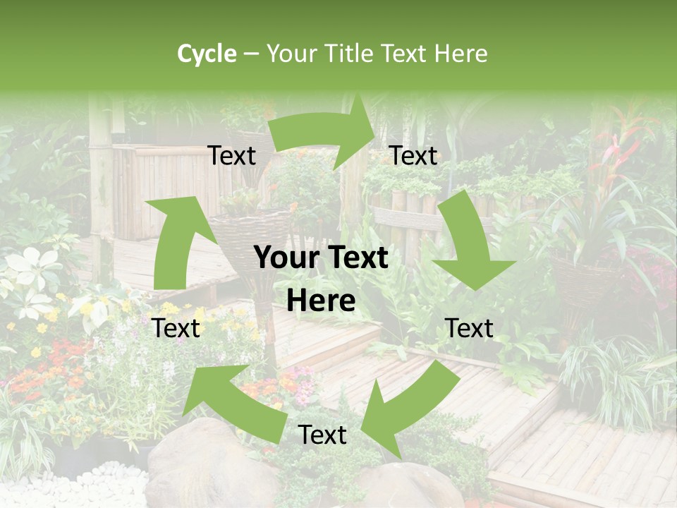 Exterior Tropical Nobody PowerPoint Template
