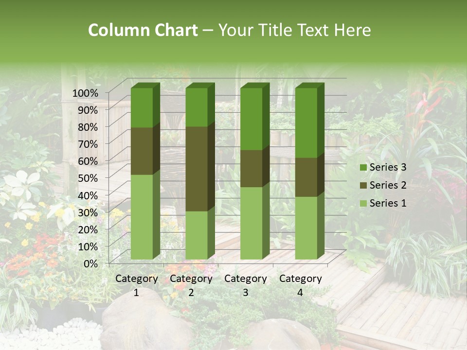 Exterior Tropical Nobody PowerPoint Template