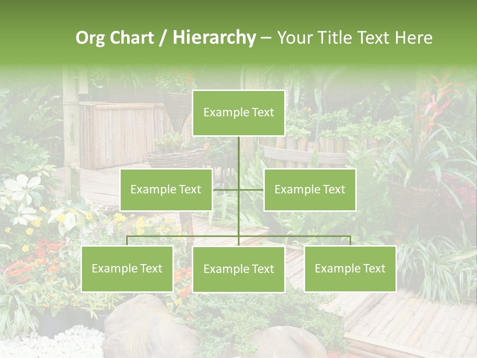 Exterior Tropical Nobody PowerPoint Template