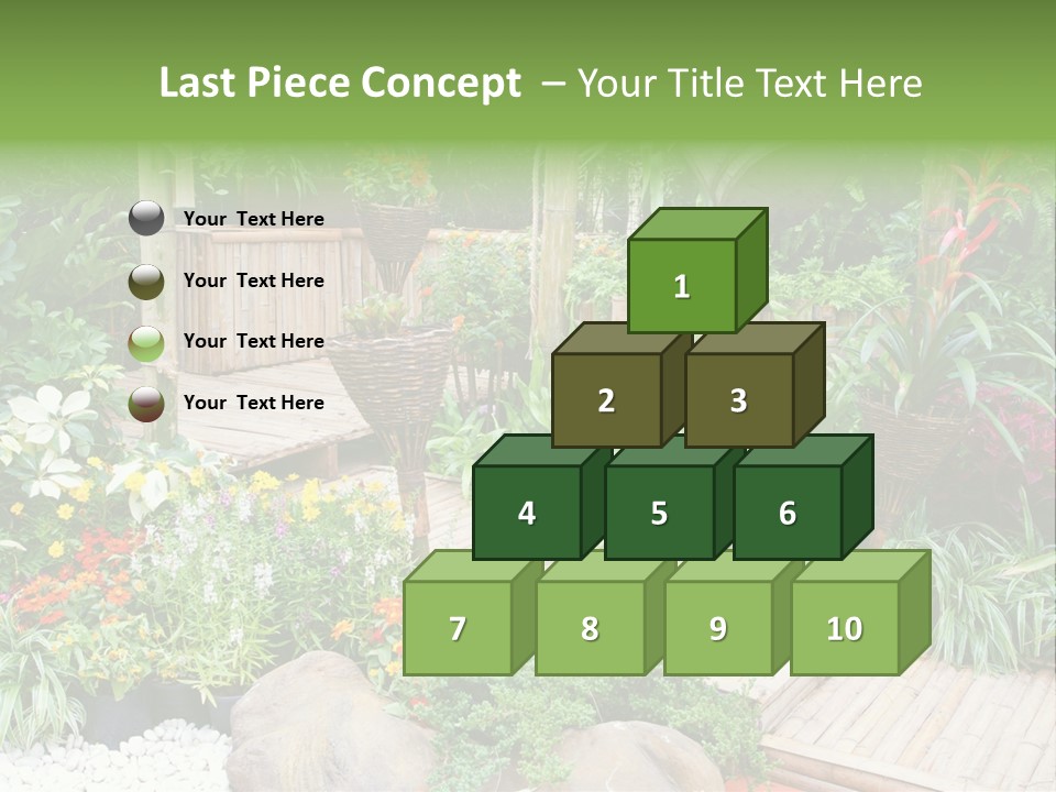 Exterior Tropical Nobody PowerPoint Template