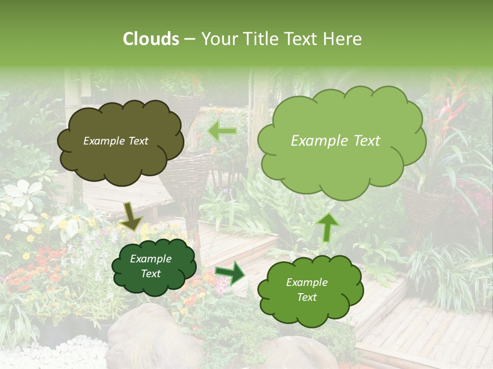 Exterior Tropical Nobody PowerPoint Template