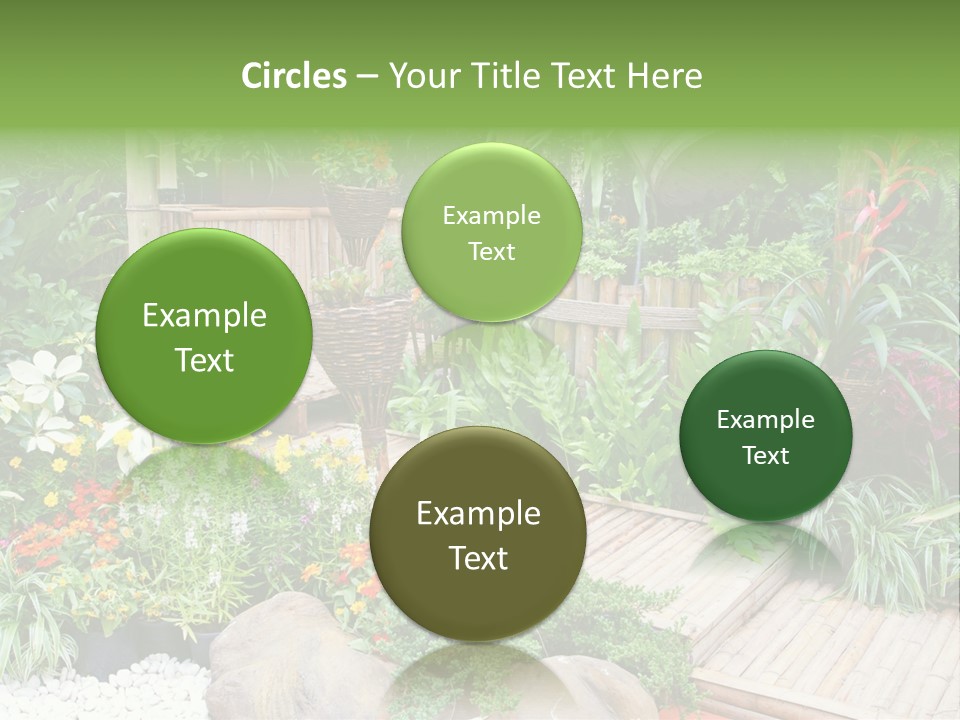 Exterior Tropical Nobody PowerPoint Template