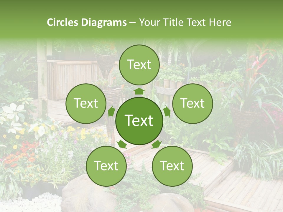 Exterior Tropical Nobody PowerPoint Template