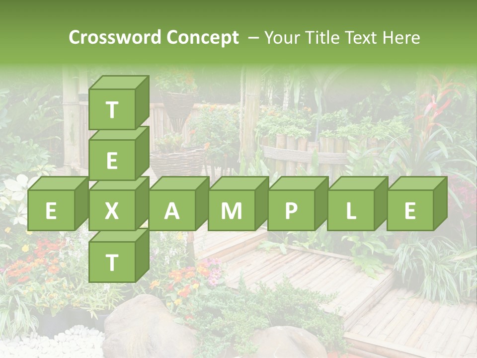 Exterior Tropical Nobody PowerPoint Template