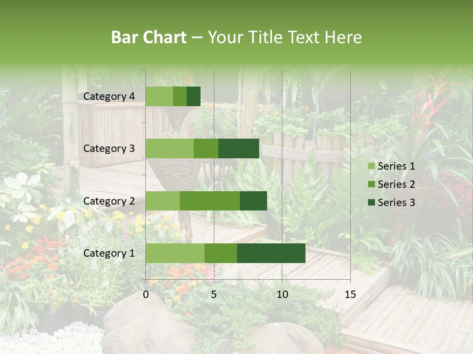 Exterior Tropical Nobody PowerPoint Template