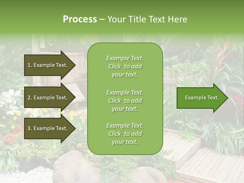 Exterior Tropical Nobody PowerPoint Template